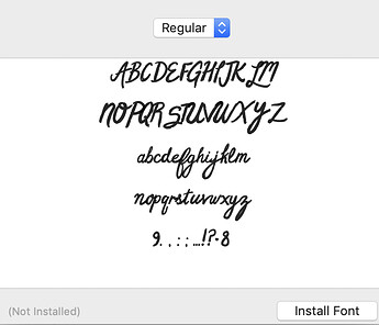 font-screenshot