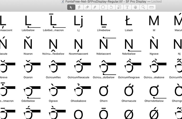 glyphs mini fit curve