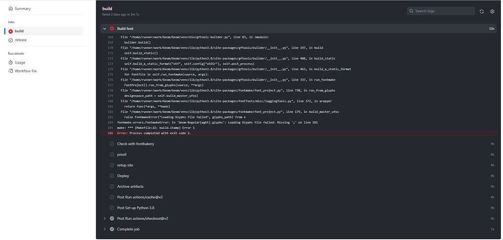 Google Font Github Submission - Scripting - Glyphs Forum