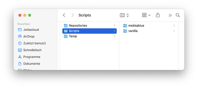 Script-folder
