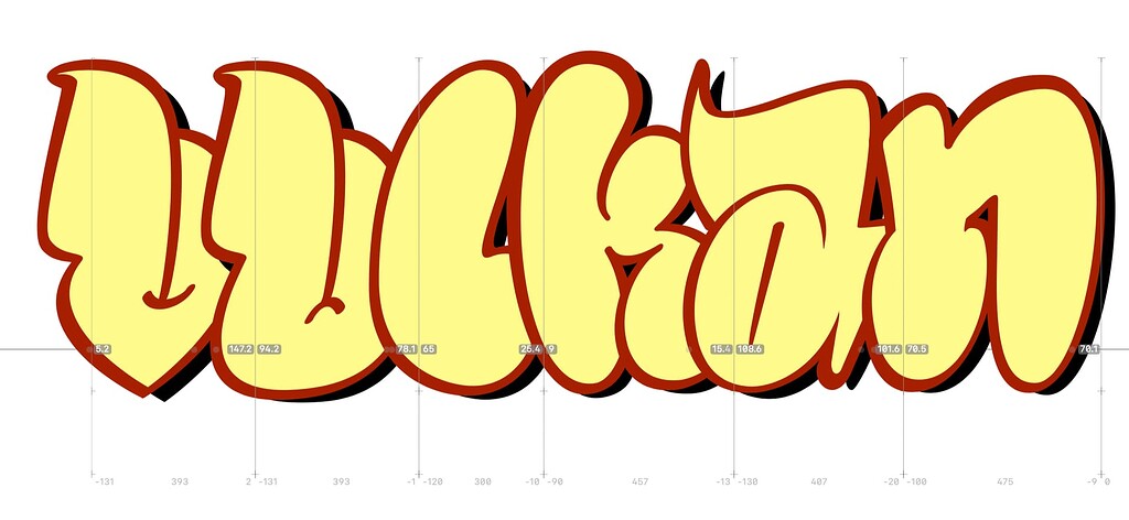 Overlap letters - Glyphs - Glyphs Forum